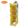 5 layers folding free standing potato chips metal display wire rack display metal